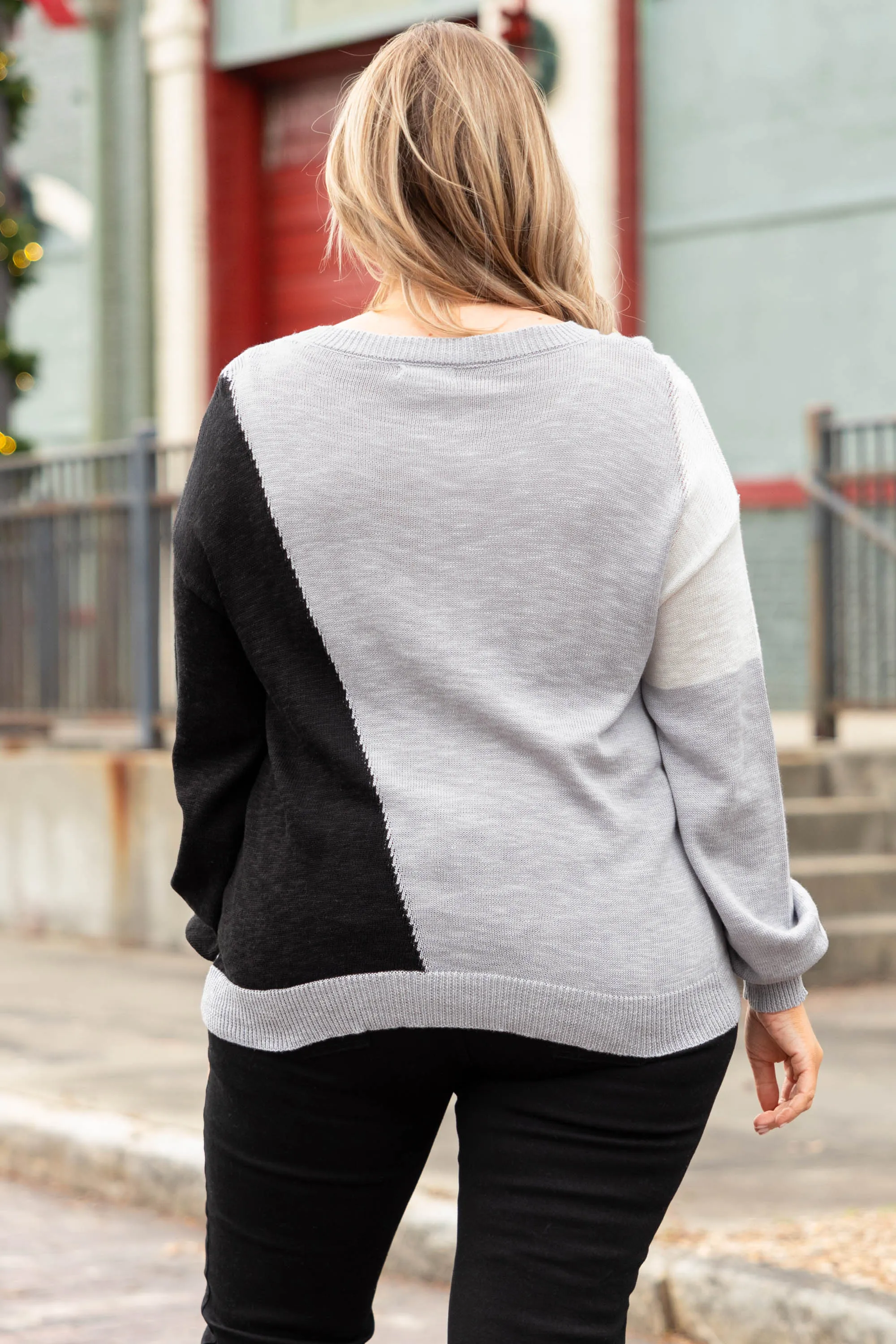 Always Thinking Sweater, Gray