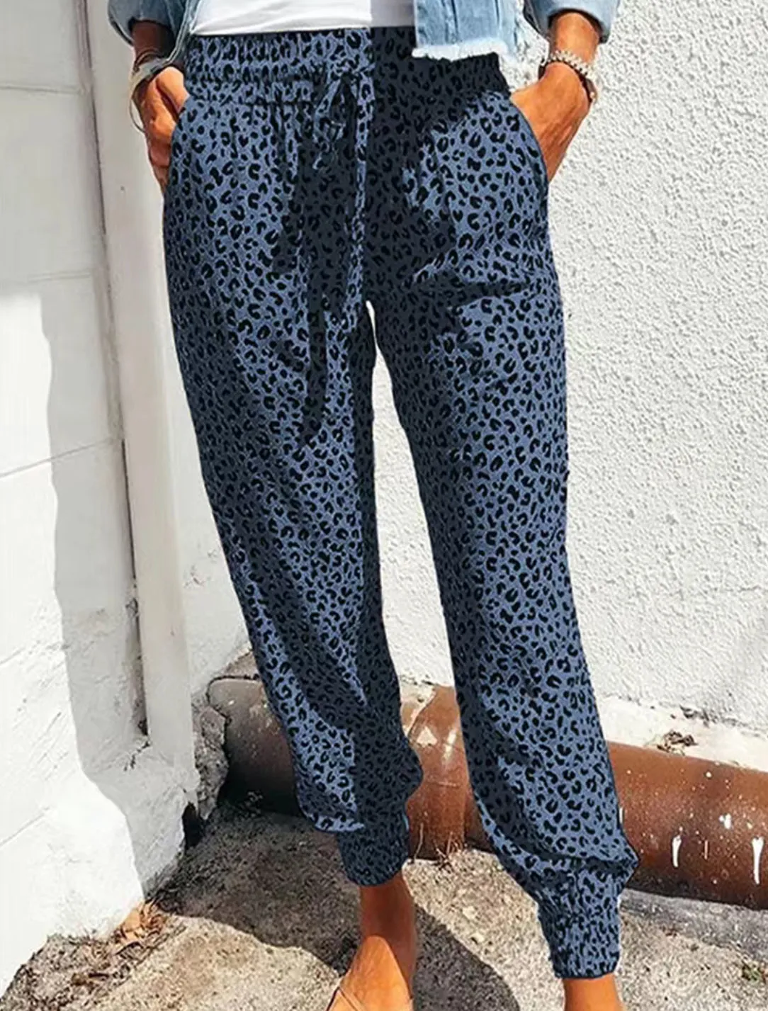Breezy Leopard Joggers