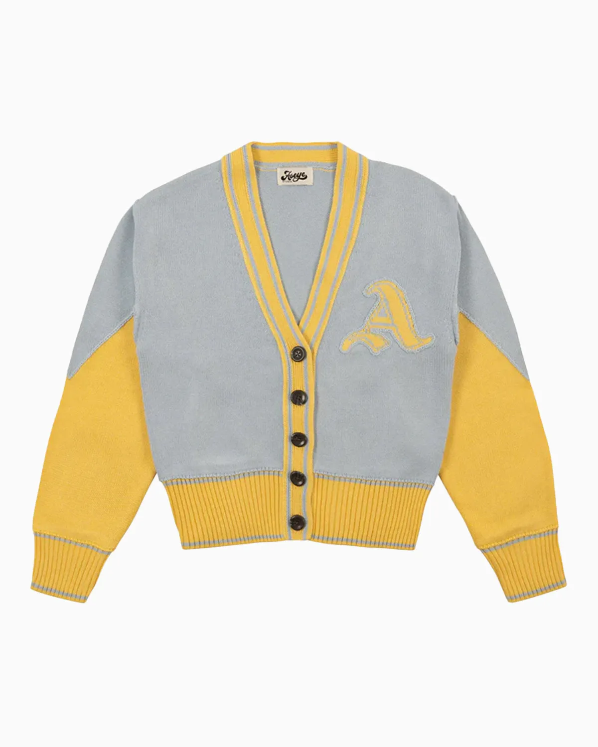 Byrd Classic Knit Cardigan Icy Blue