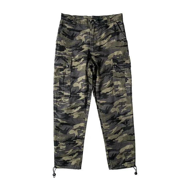 Camo Waist Joggers Sweatpants