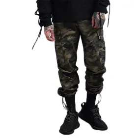 Camo Waist Joggers Sweatpants