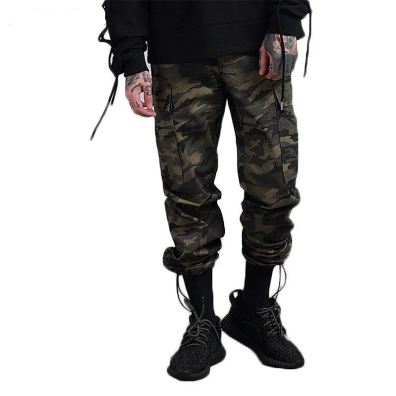 Camo Waist Joggers Sweatpants