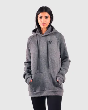 Capital Hoodie Women - Grey Marl