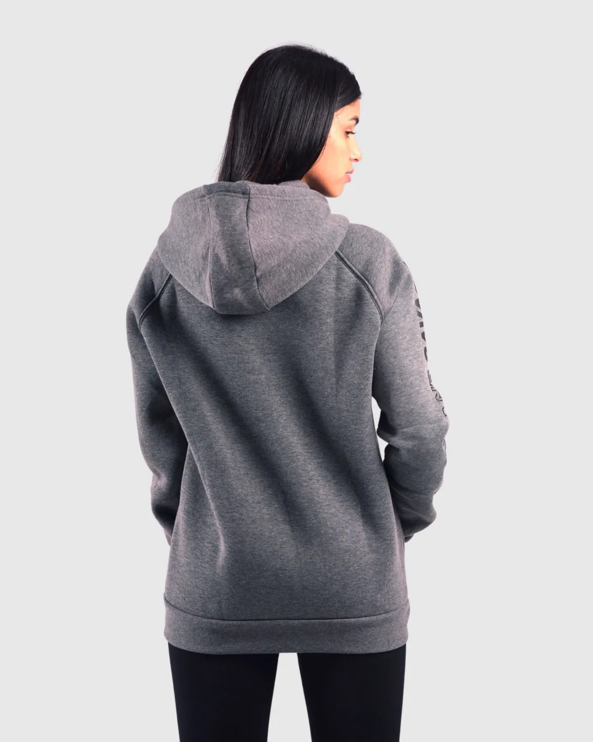 Capital Hoodie Women - Grey Marl