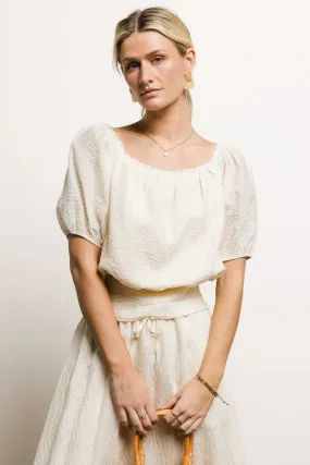 Caroline Striped Blouse - FINAL SALE