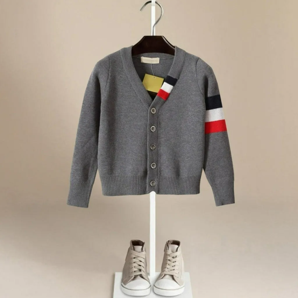 Classic Fair Isle Boys' Cardigan
