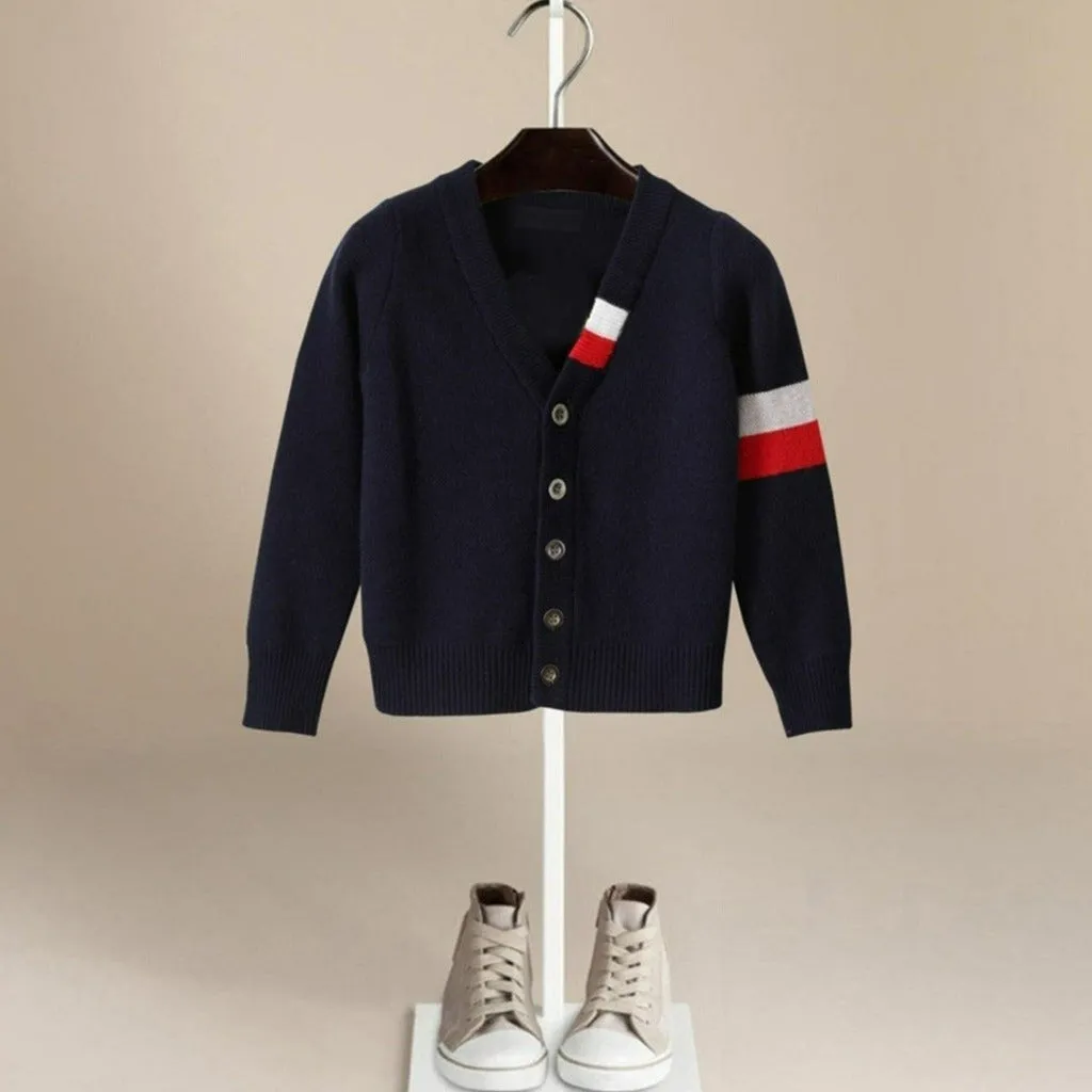 Classic Fair Isle Boys' Cardigan