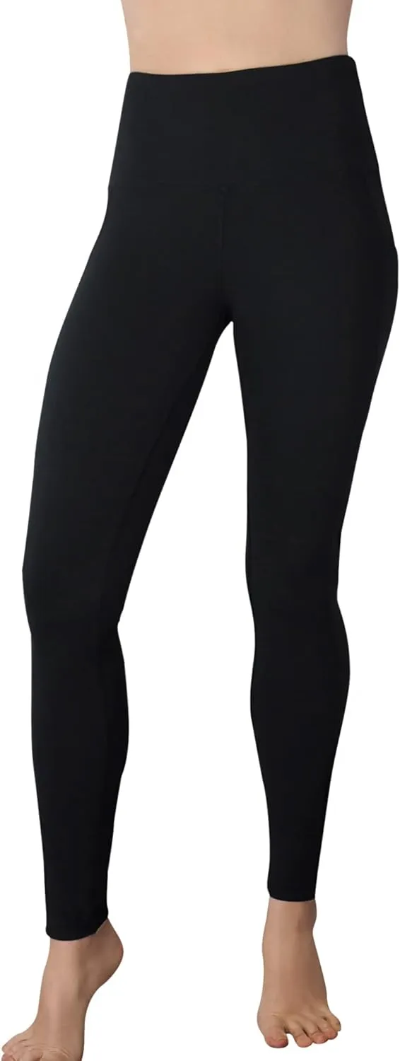 Comfy Yoga Women's Printed High Waisted Yoga Leggings | 2 Side Pockets | Soft Lightweight Workout Leggings