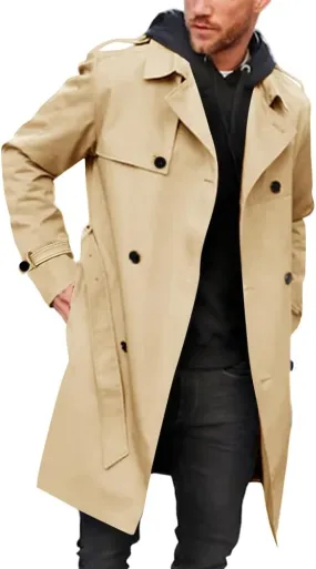 Gafeng Men's Trench Coat