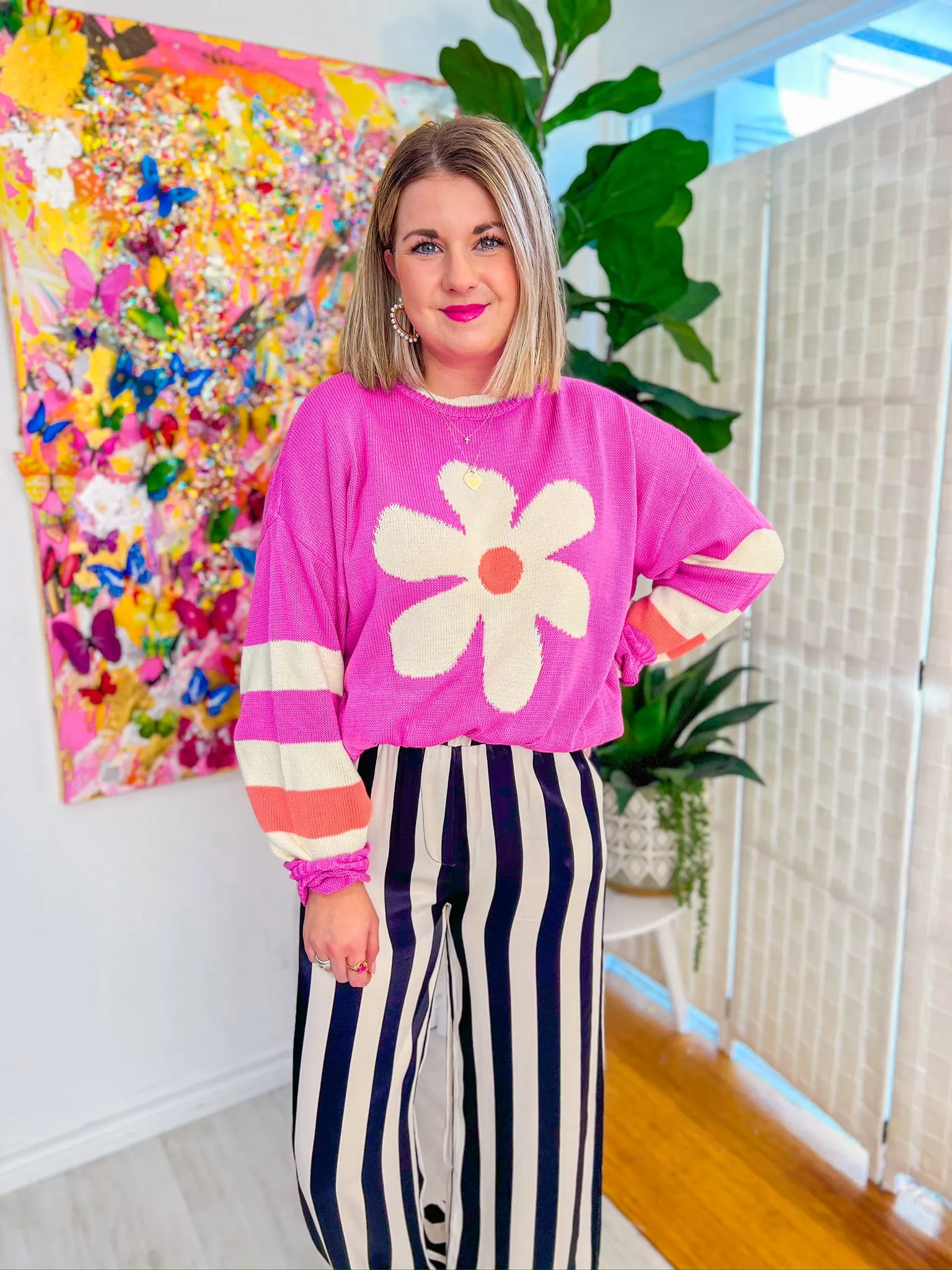 Matilda Sweater - Orchid