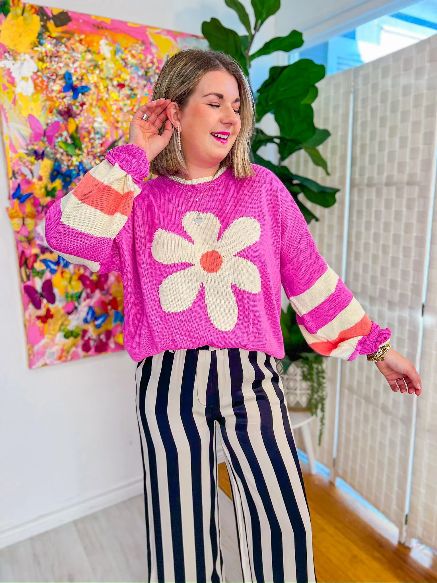Matilda Sweater - Orchid