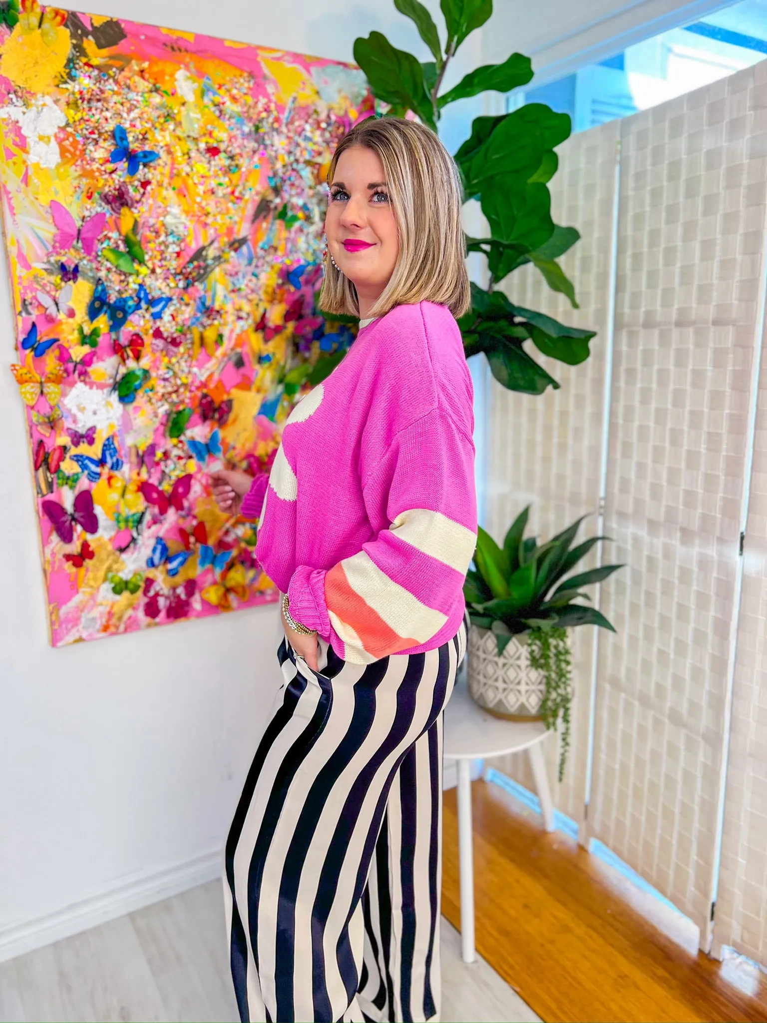 Matilda Sweater - Orchid