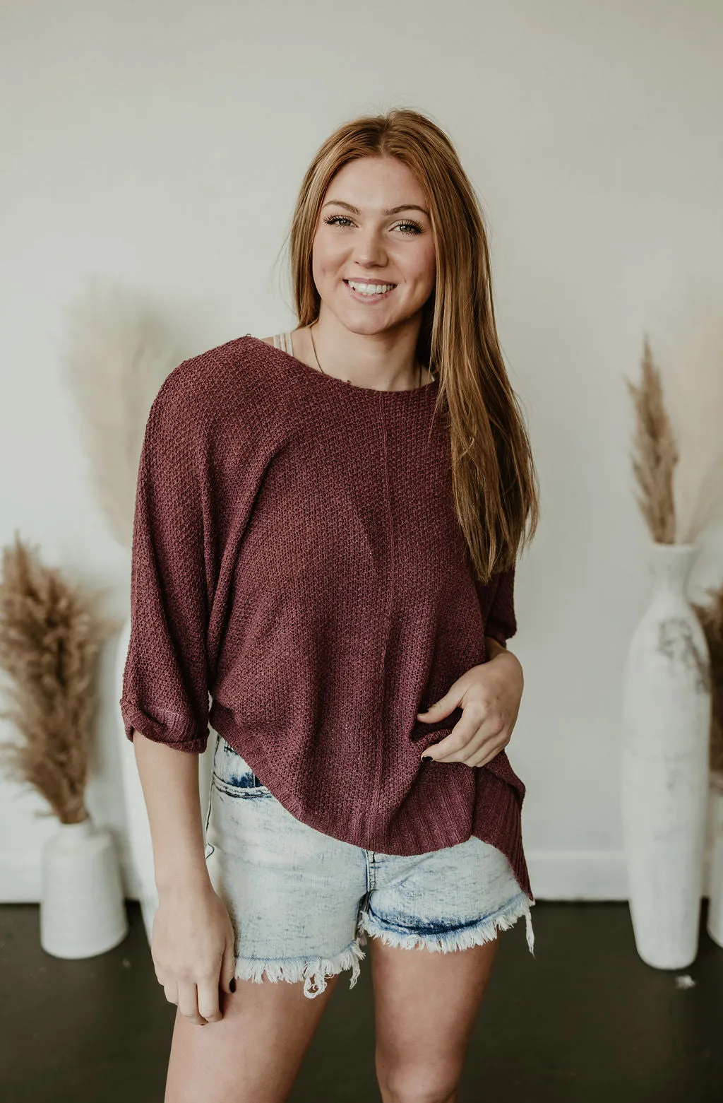Mayberry Light Weight Knit Top