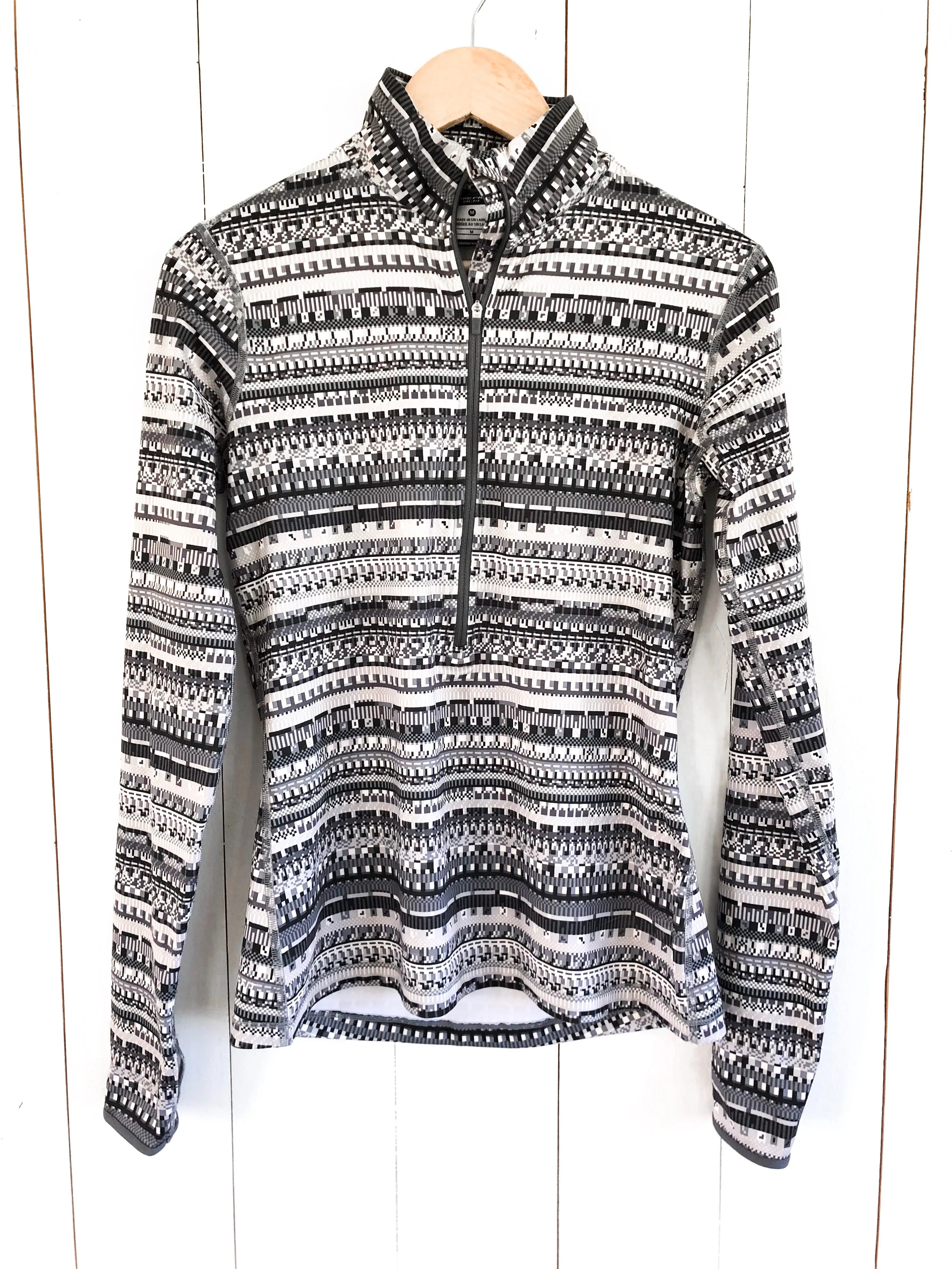 Nike Dri-Fit Pattern Fleece Pullover - M