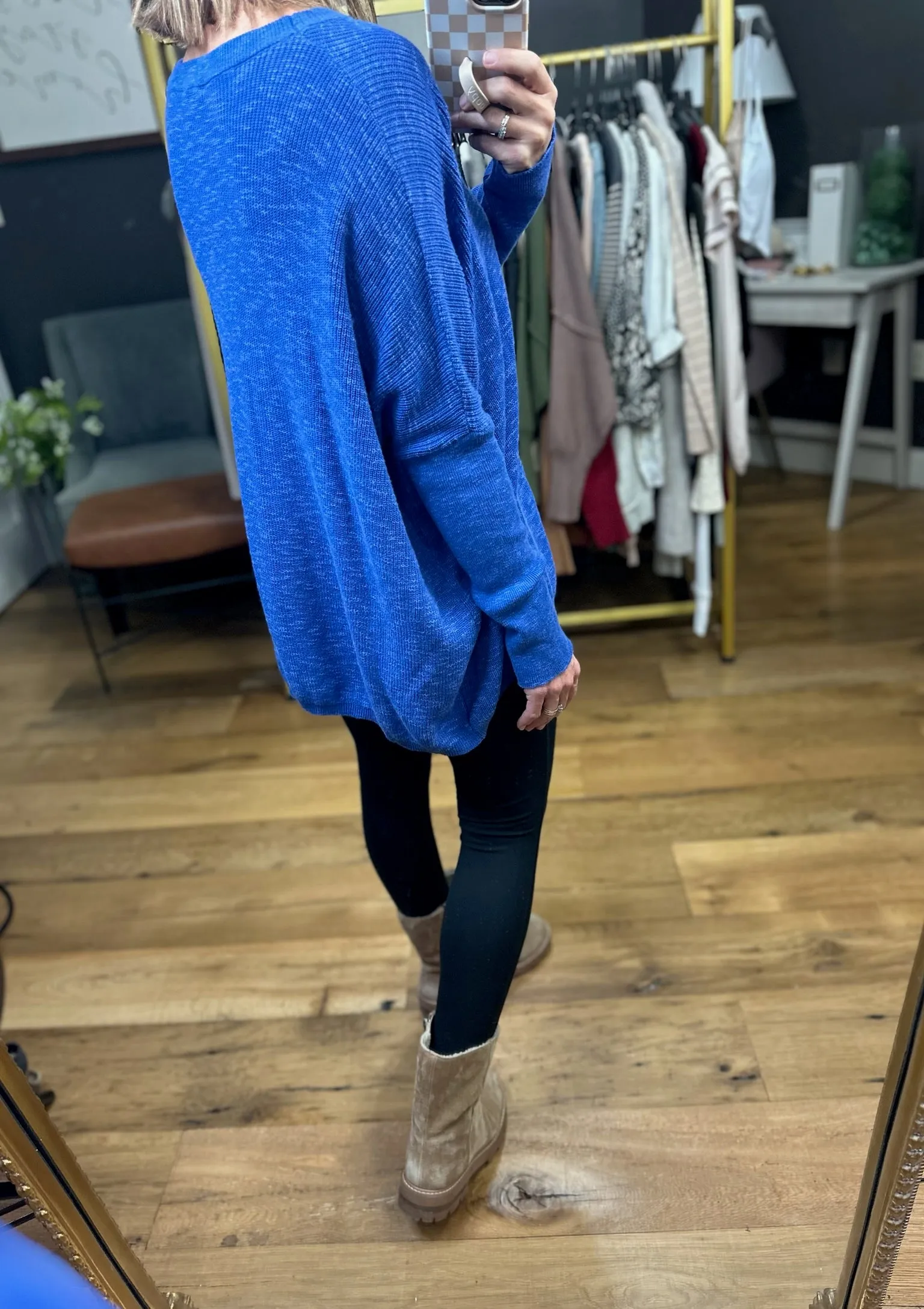 One Thing At A Time Lightweight Flowy Sweater - Multiple Options