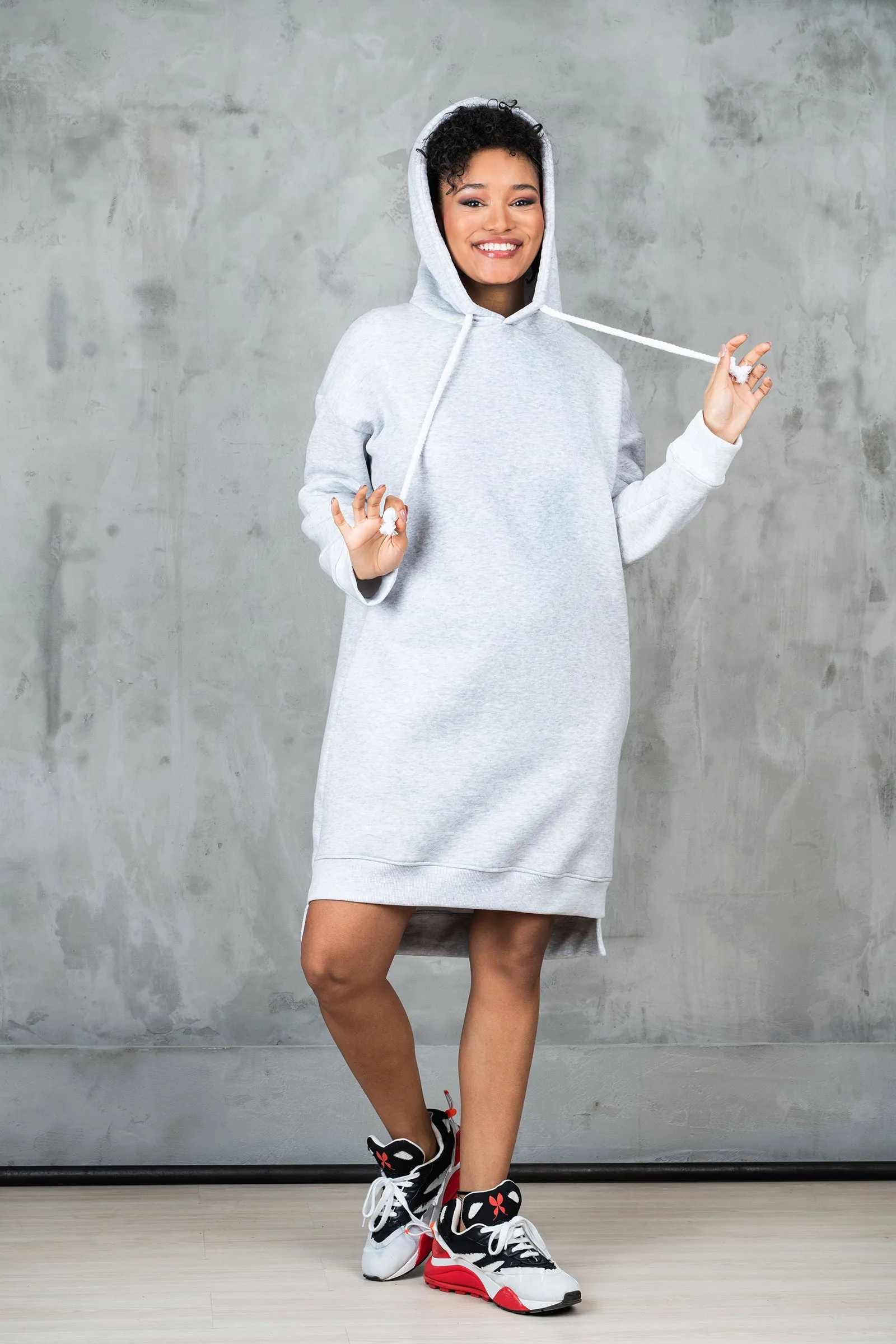 Oversized Hoodie Dress