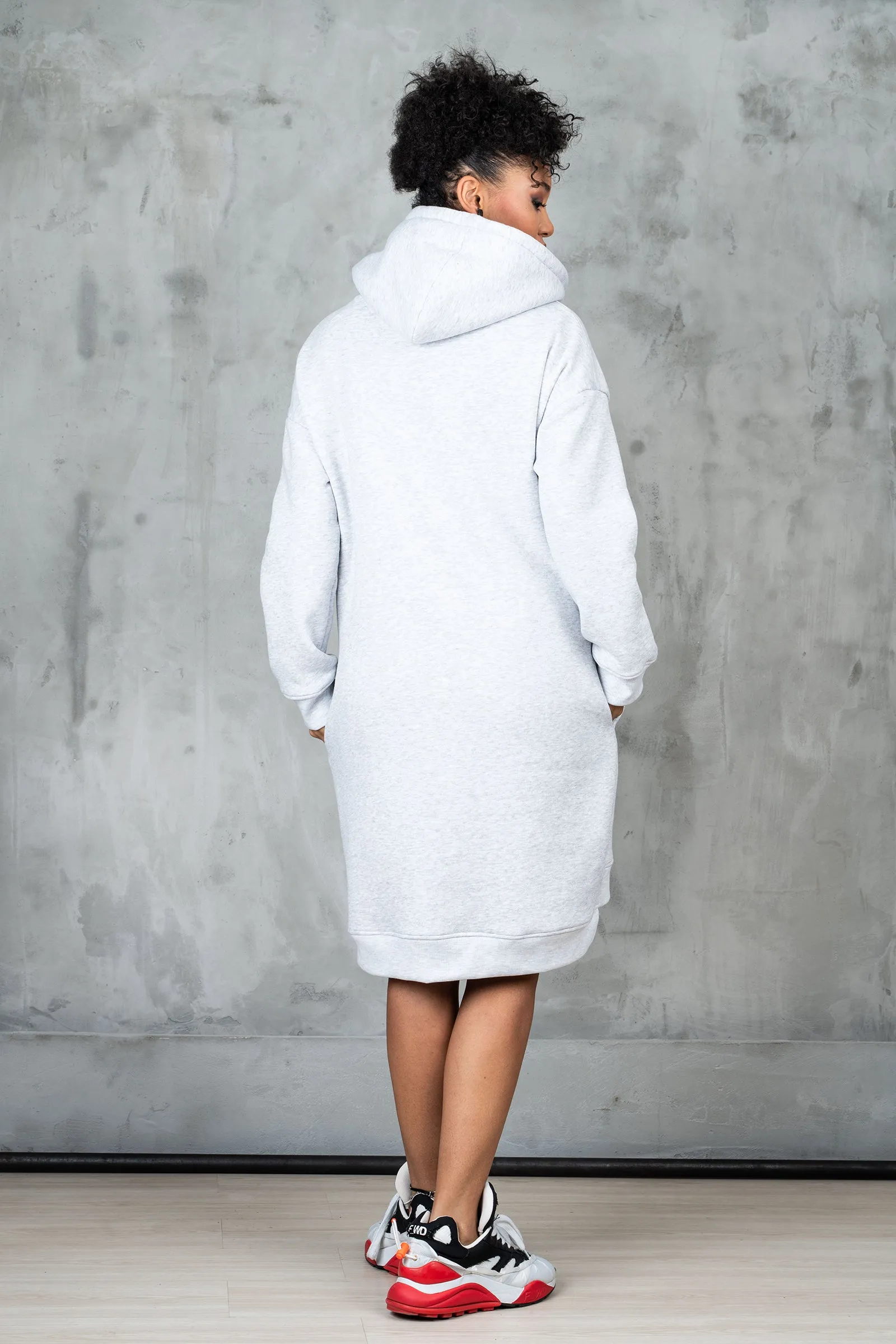 Oversized Hoodie Dress