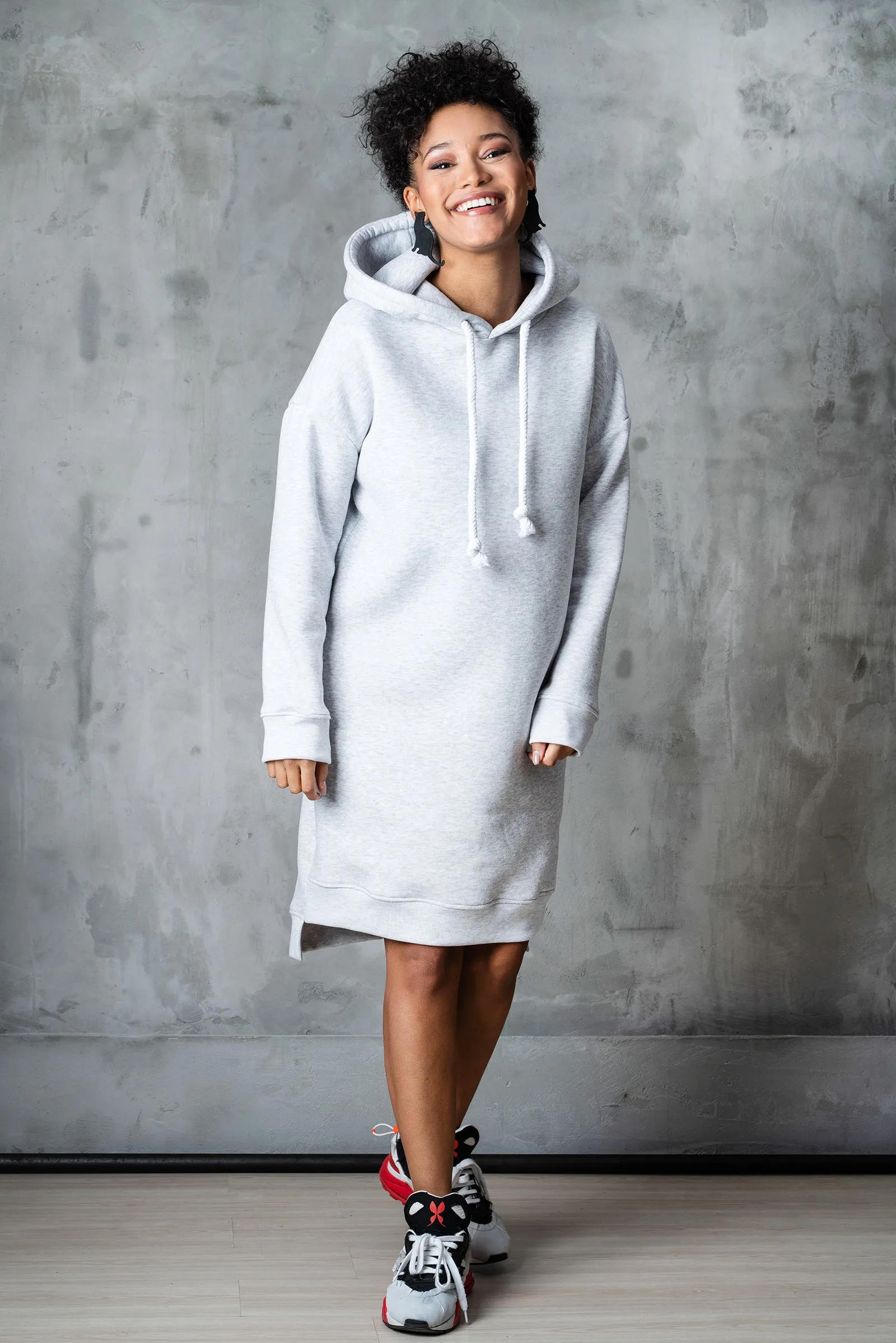 Oversized Hoodie Dress