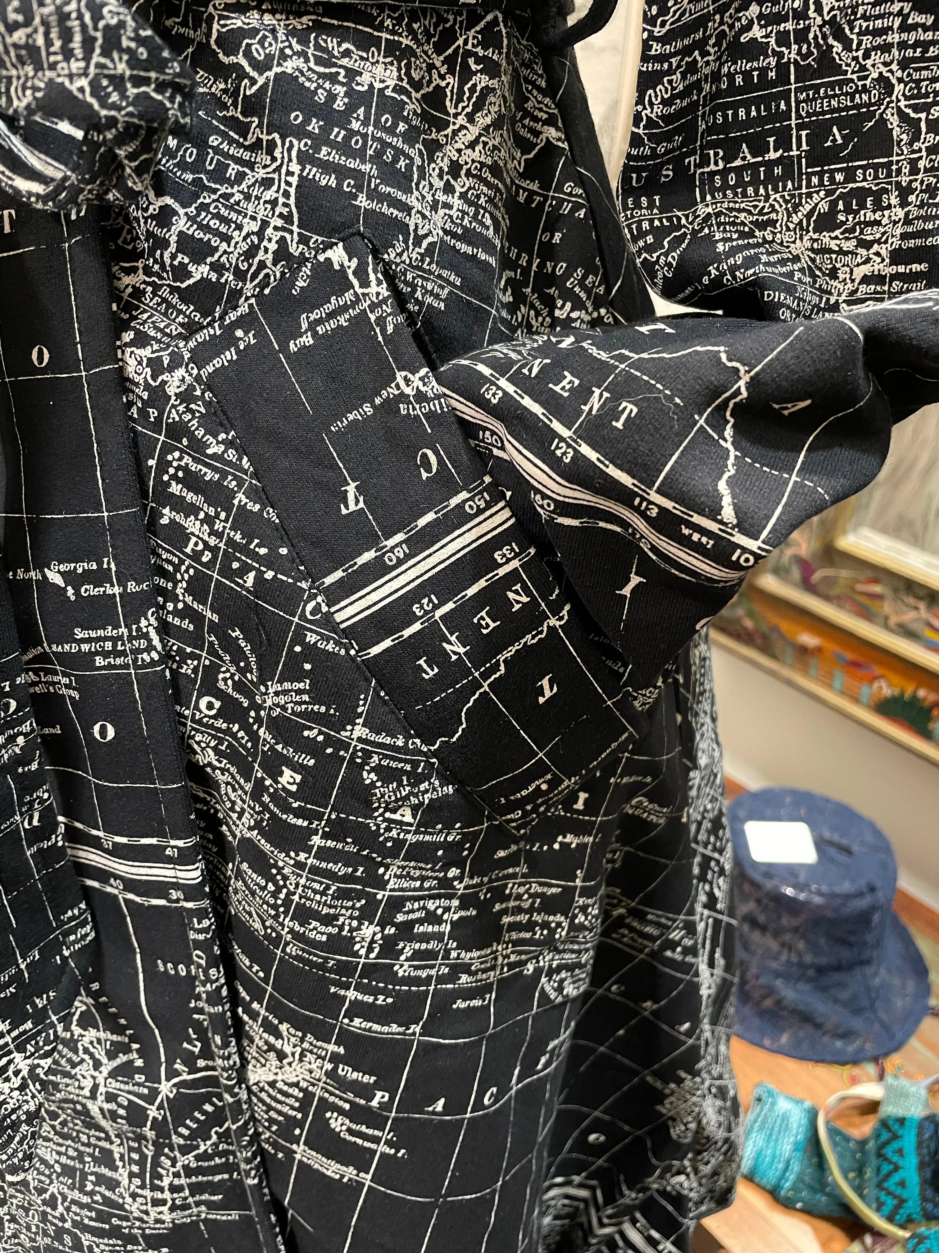 Patrona Coat in Atlas Print by Effie's Heart