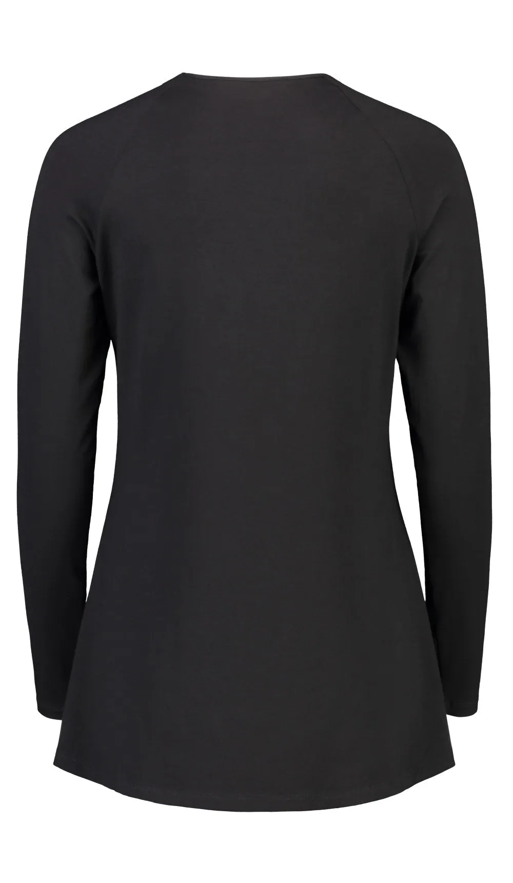 Paula Ryan Relaxed Raglan Top A-Line With Print