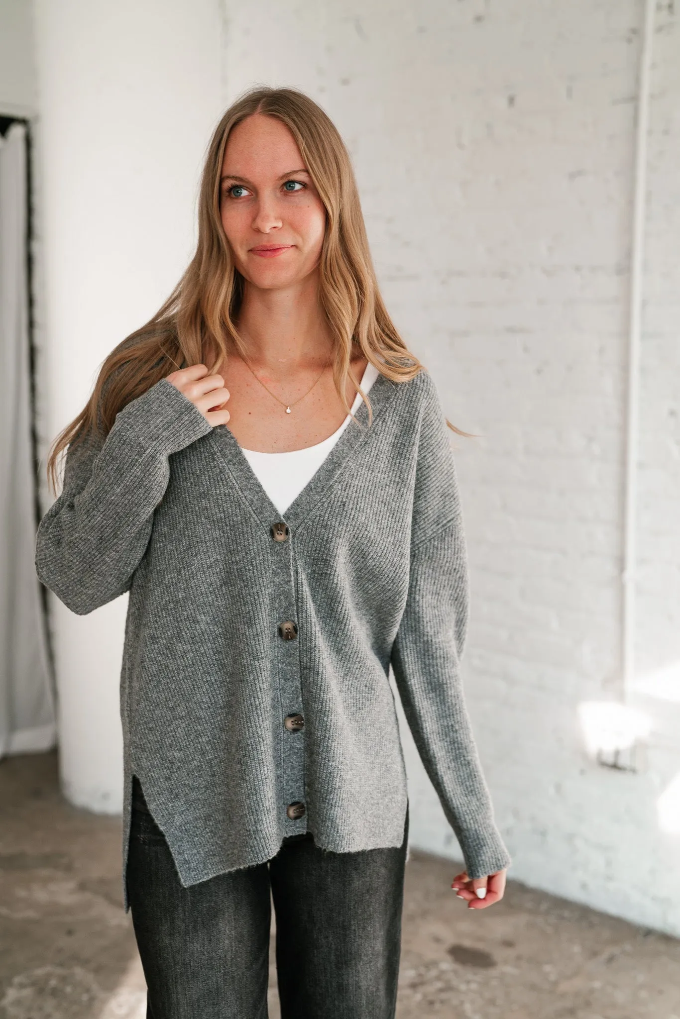 Talia Button Up Cardigan