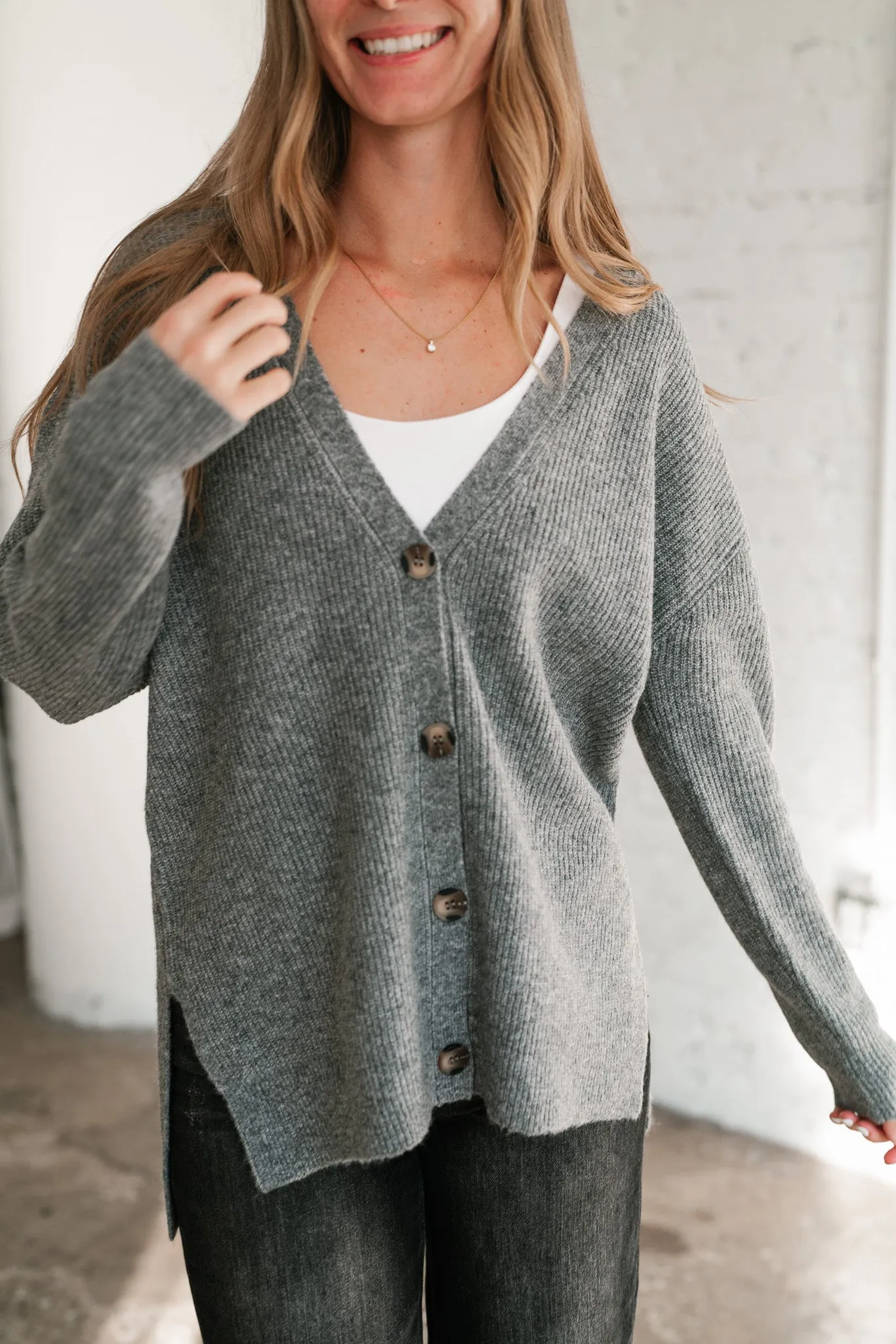 Talia Button Up Cardigan