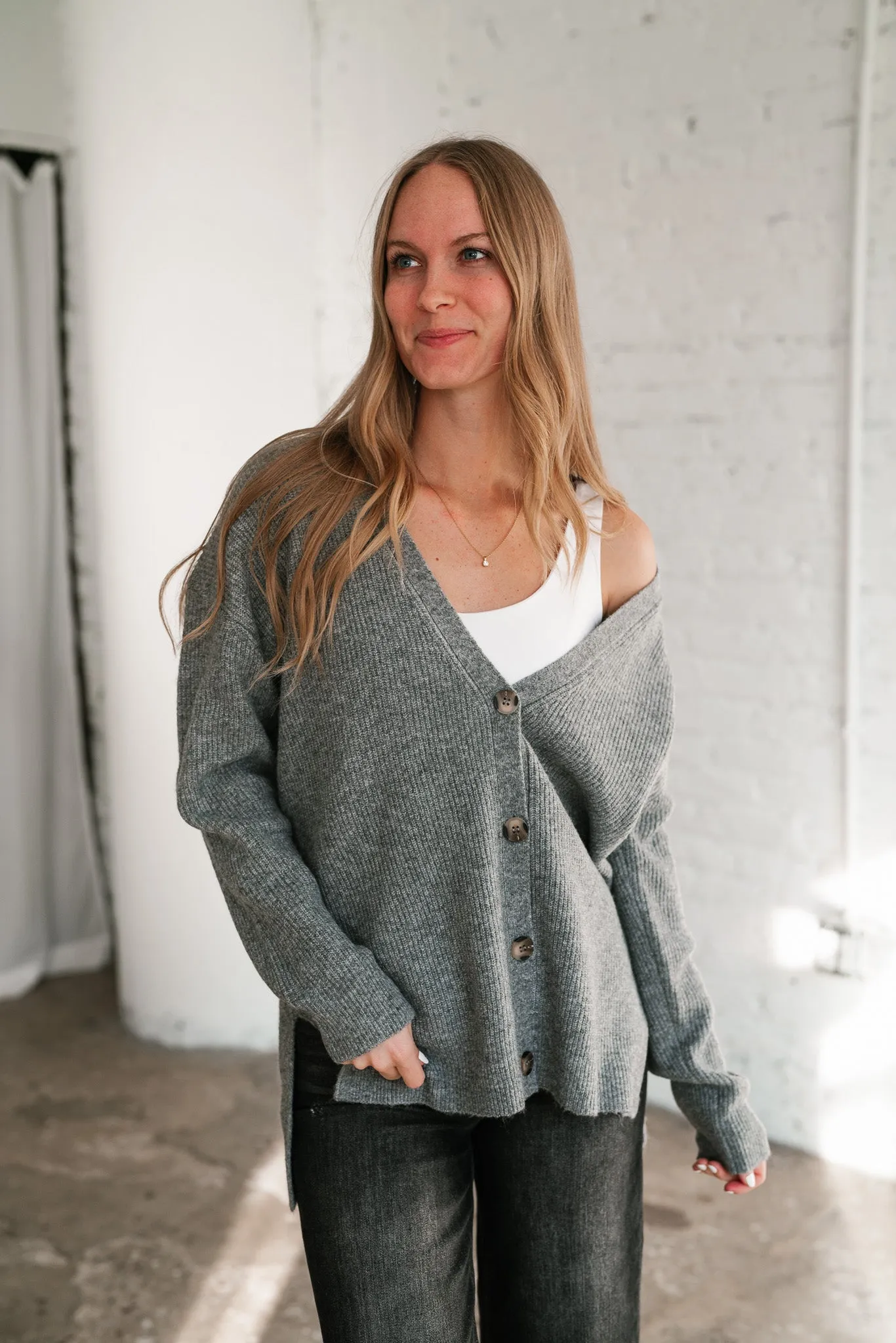 Talia Button Up Cardigan
